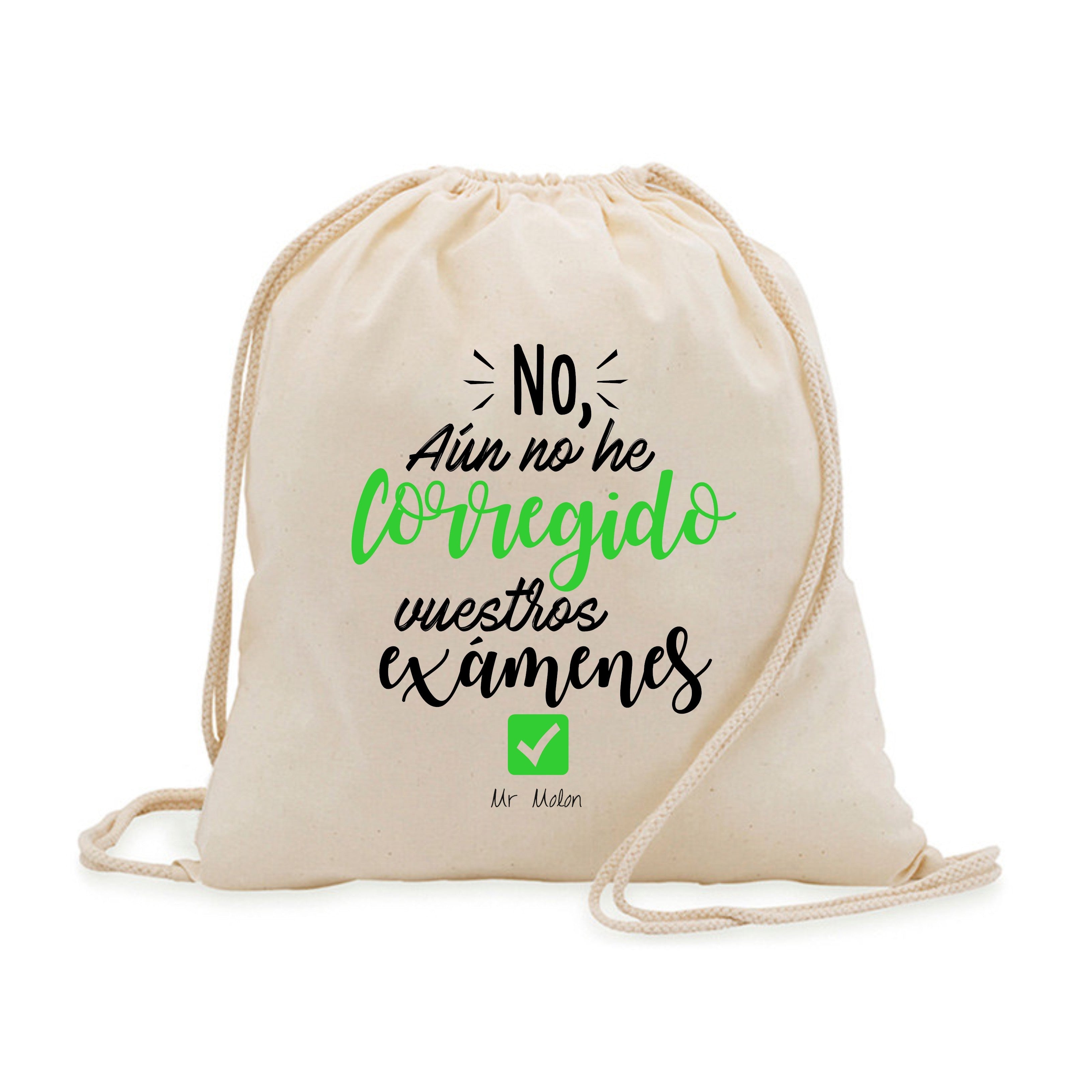 Mochila para "profe exámenes"