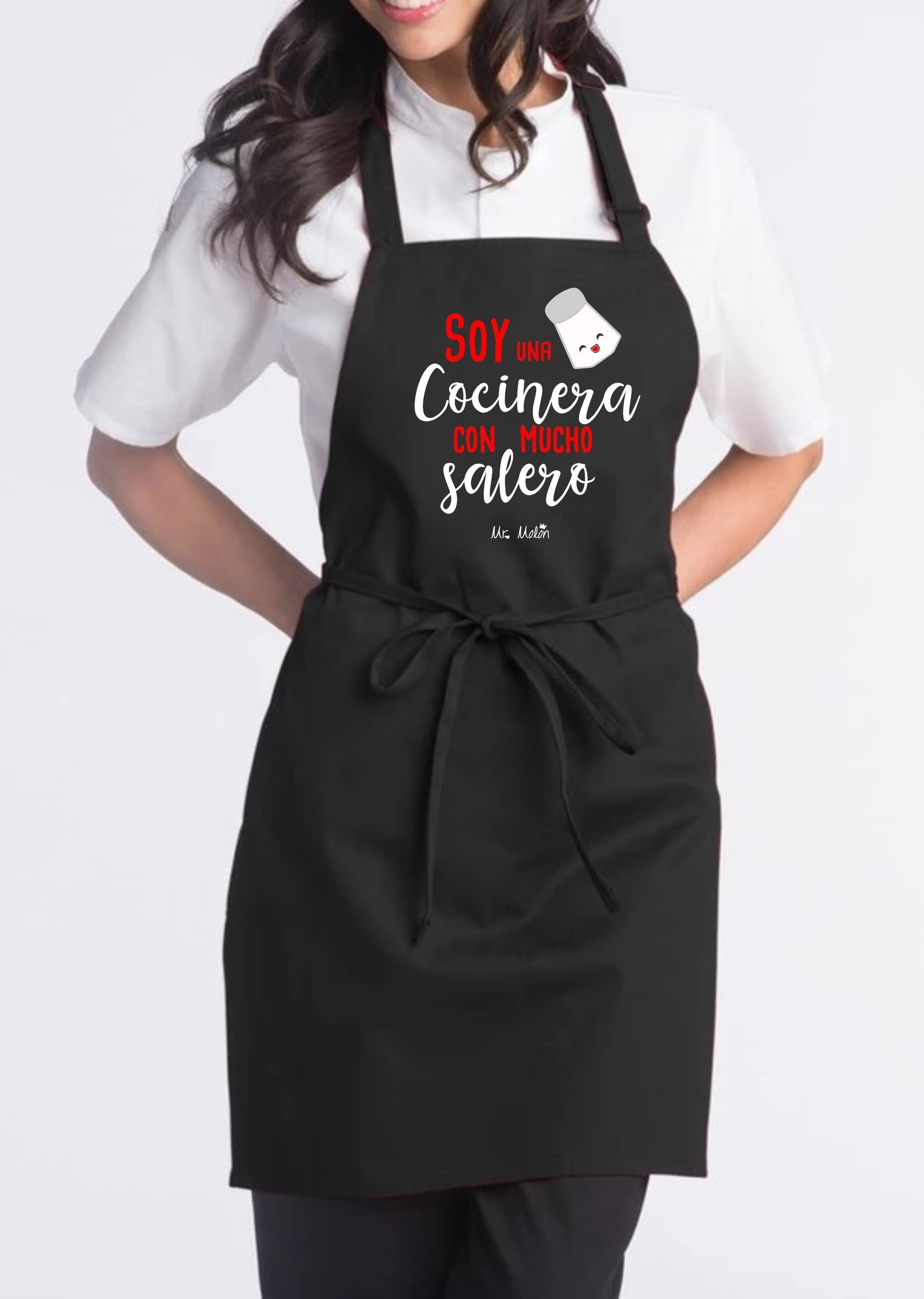 DELANTAL"SOY UNA COCINERA CON MUCHO SALERO"