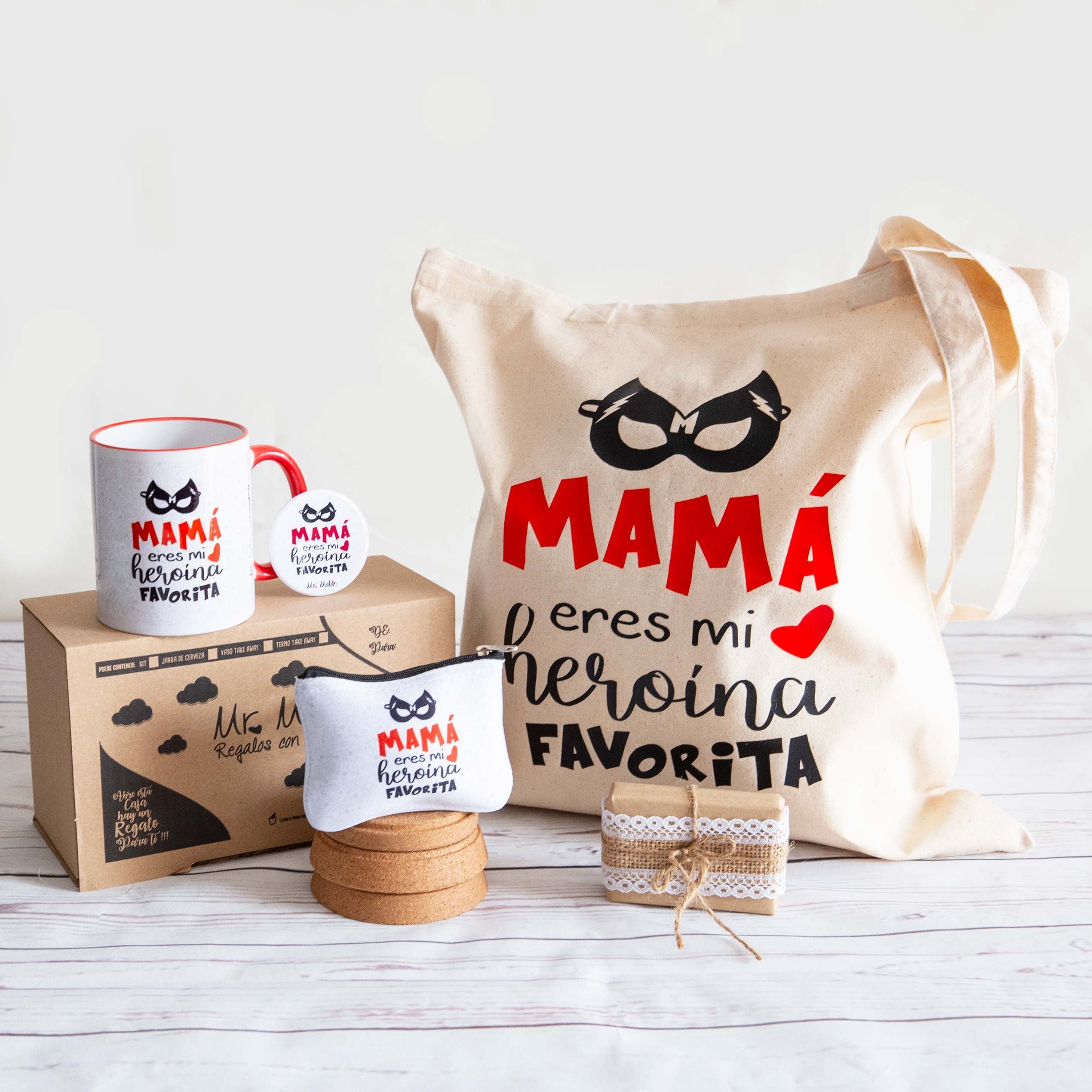 kit Mamá eres mi heroína favorita!