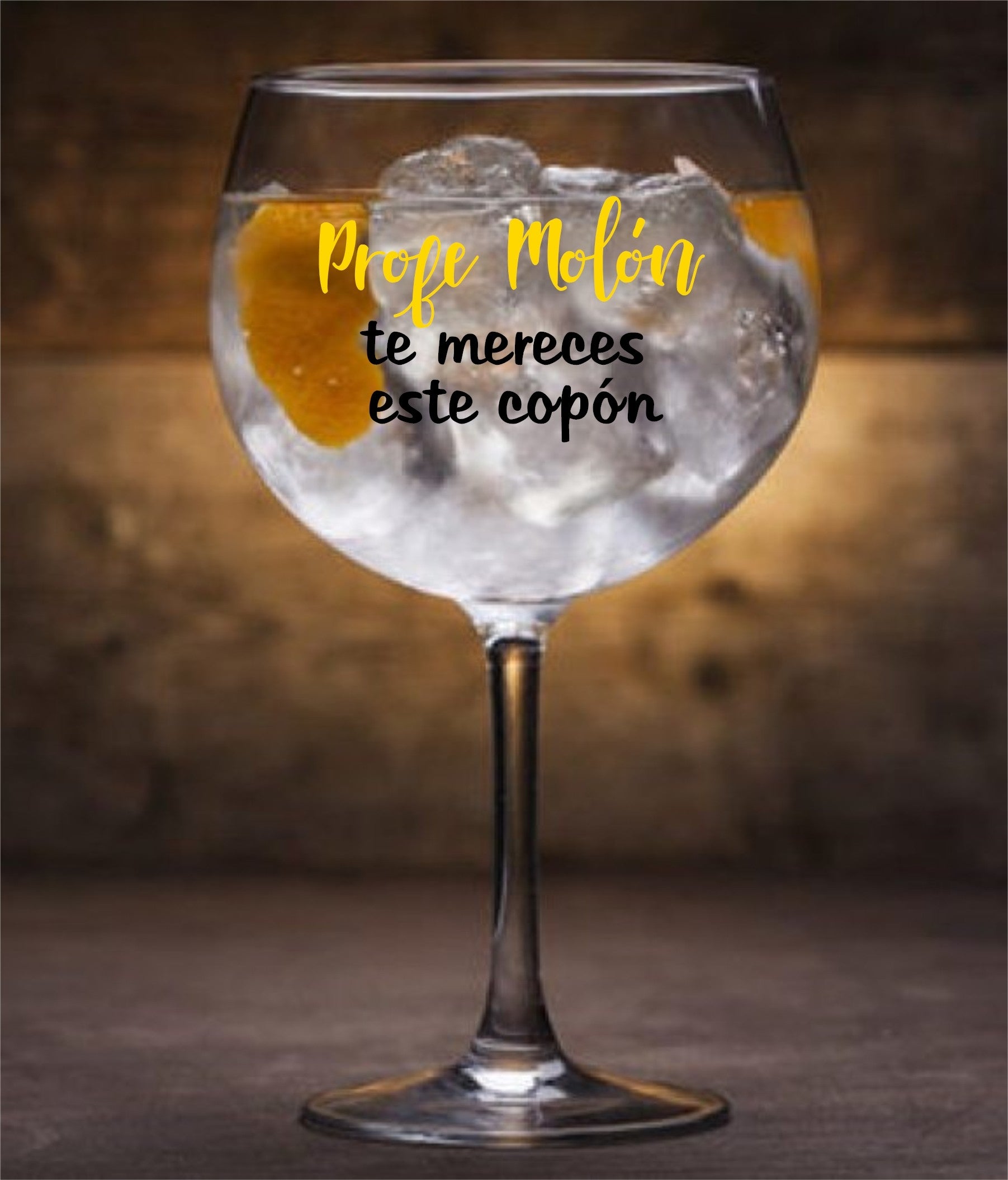 Copa de Gin Tonic  "PROFE MOLÓN"