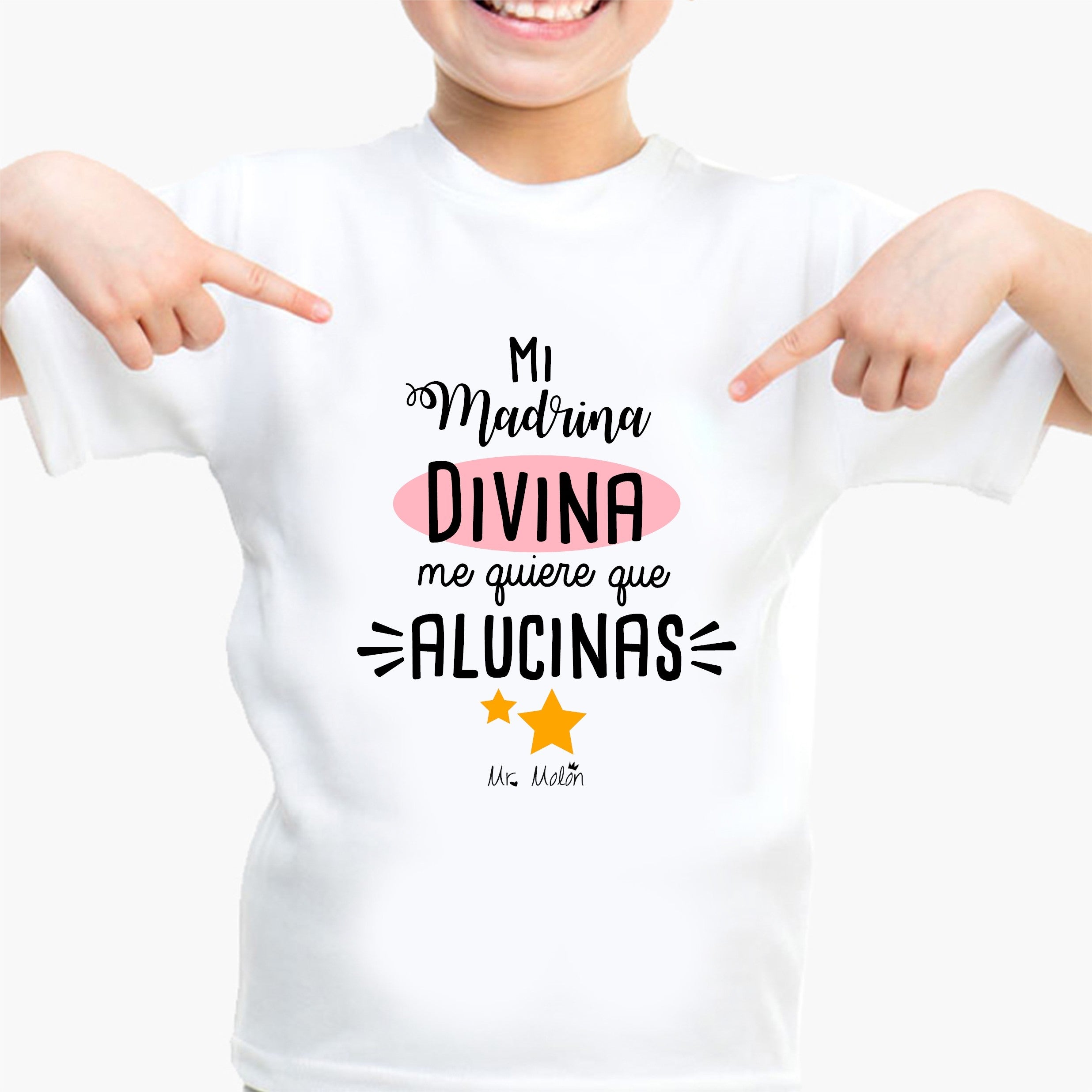 Camiseta "MADRINA DIVINA"