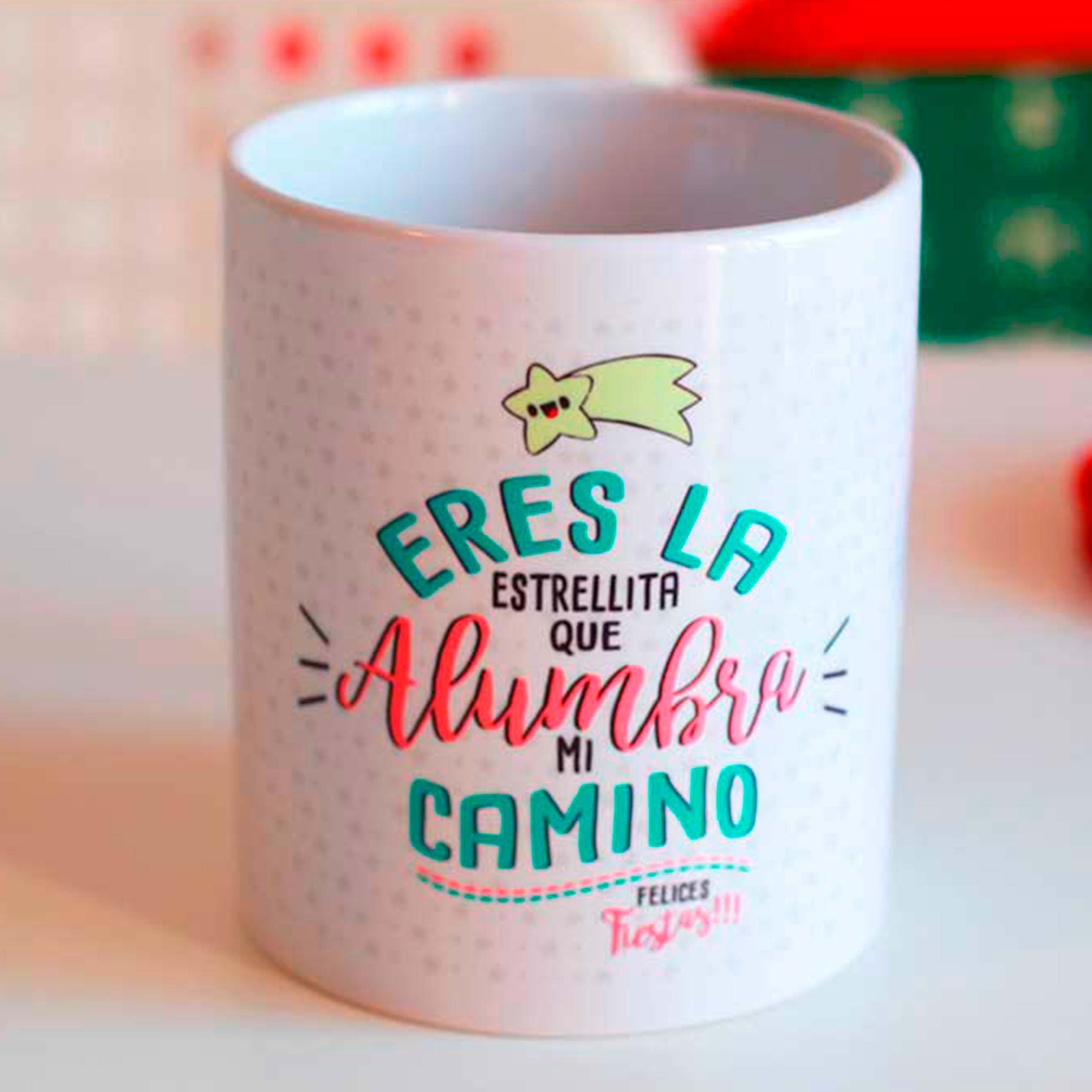 Taza navidad  "ESTRELLITA"