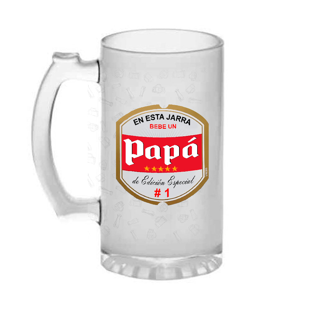 Jarra cerveza "Papá Edición especial M"