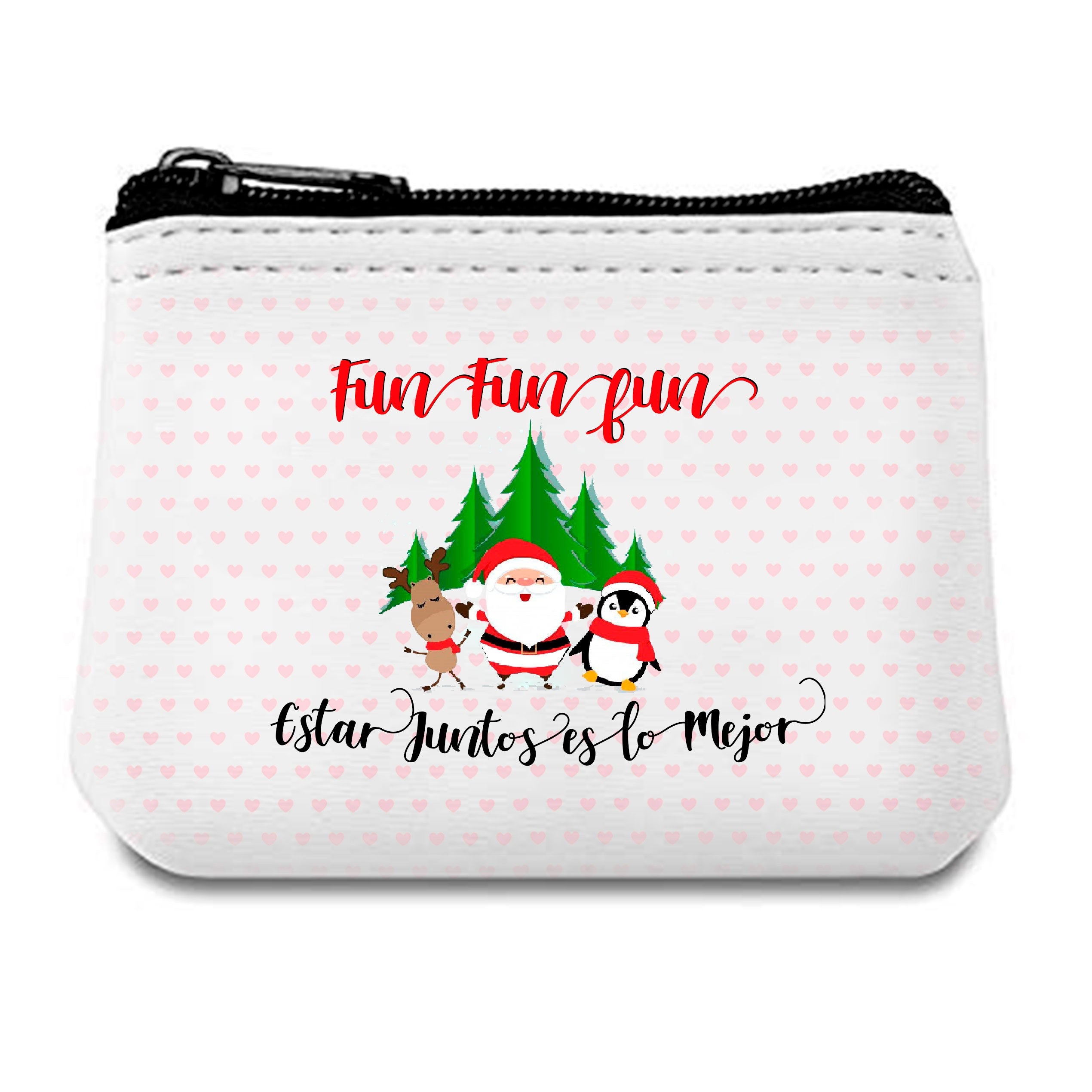 Monedero Navidad "FUN, FUN, FUN."