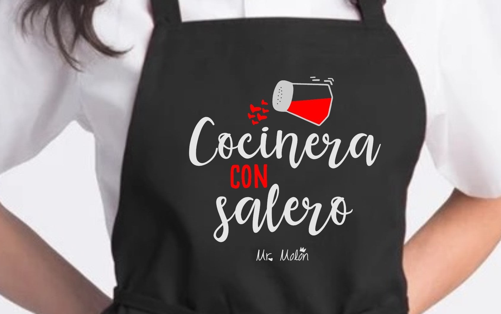 DELANTAL "COCINERA CON SALERO"