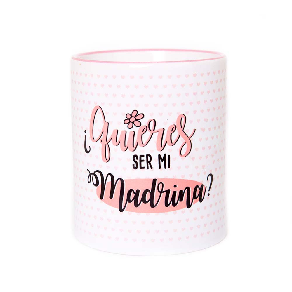 Dúo de Tazas Personalizadas: Padrino y Madrina