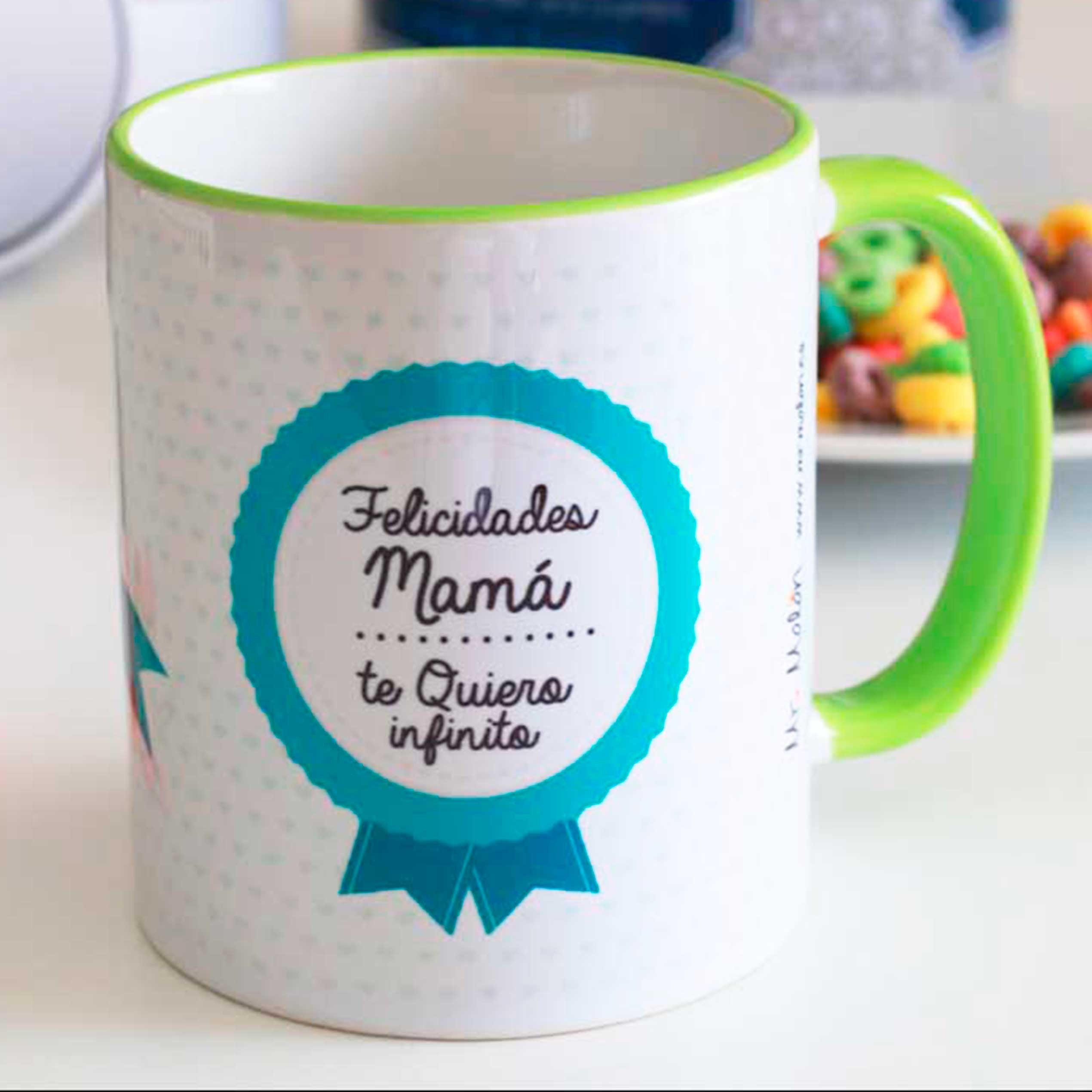 TAZA "LA MEJOR MAMÁ DEL MUNDO ES LA MÍA"