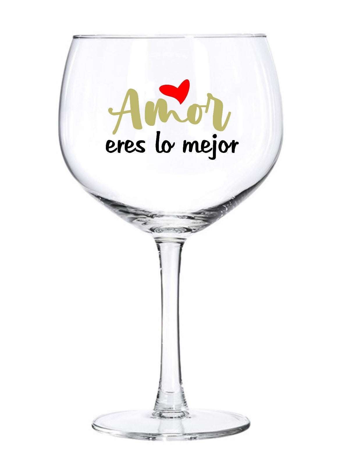 Copa de Gin Tonic: "Amor eres lo mejor"