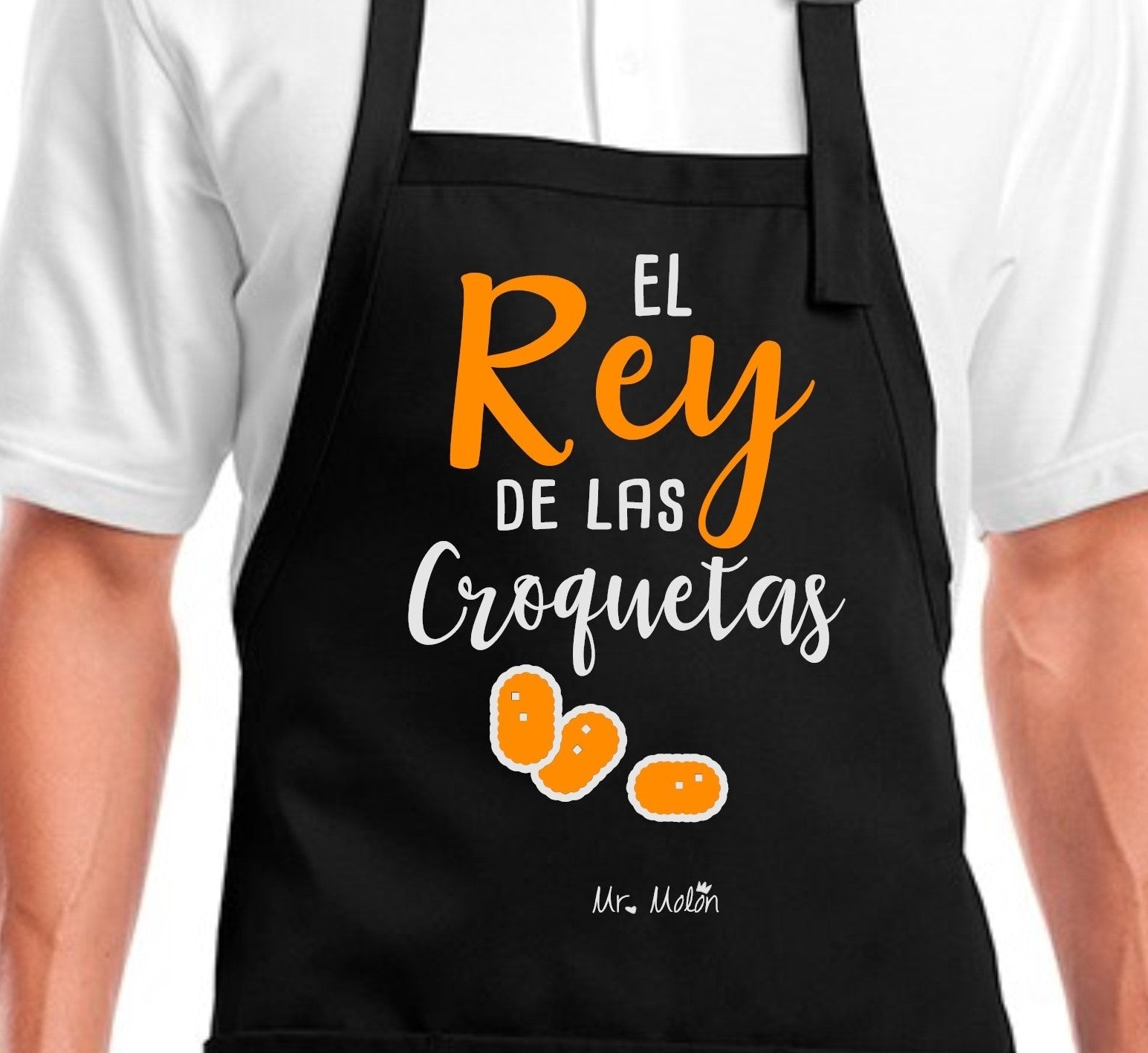 Delantal "El Rey de las Croquetas"