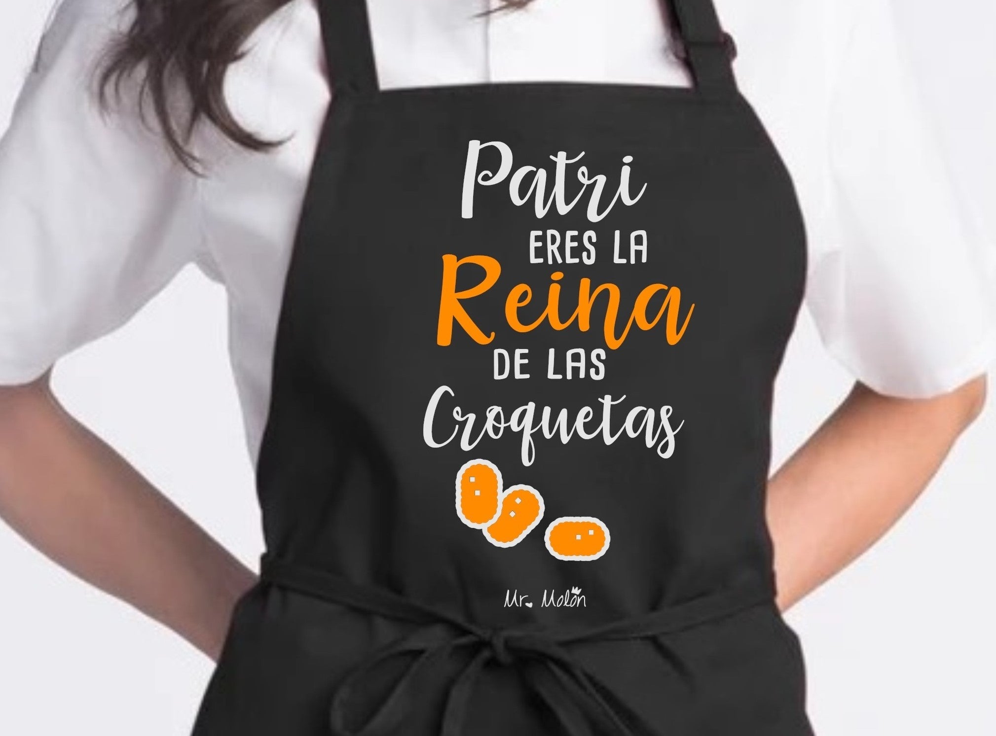 Delantal "La Reina de las Croquetas"